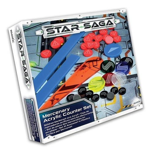 Star Saga - Player Acrylic Counter Set (لوازم لعبة لوحية)