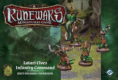 Runewars Minis - Latari Elves Infantry Command (إضافة للعبة المجسمات)