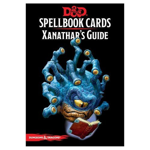 D&D RPG: Spellbook Cards - Xanathar's Guide to Everything (لوازم للعبة تبادل الأدوار)
