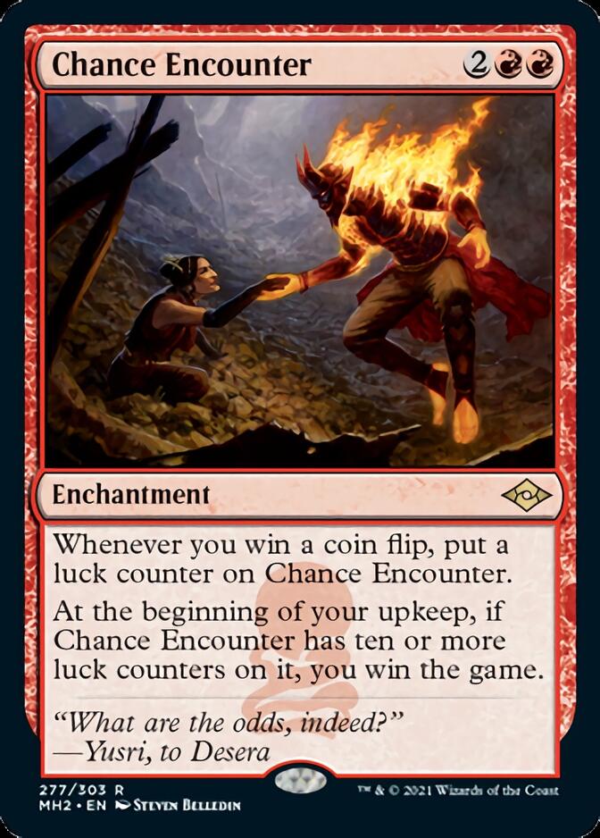 Chance Encounter (Etched Foil) [Modern Horizons 2]