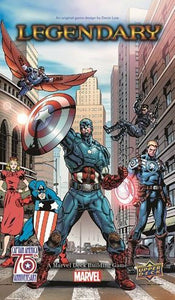 Legendary: MARVEL DBG - Captain America 75th Anniversary (إضافة لعبة)