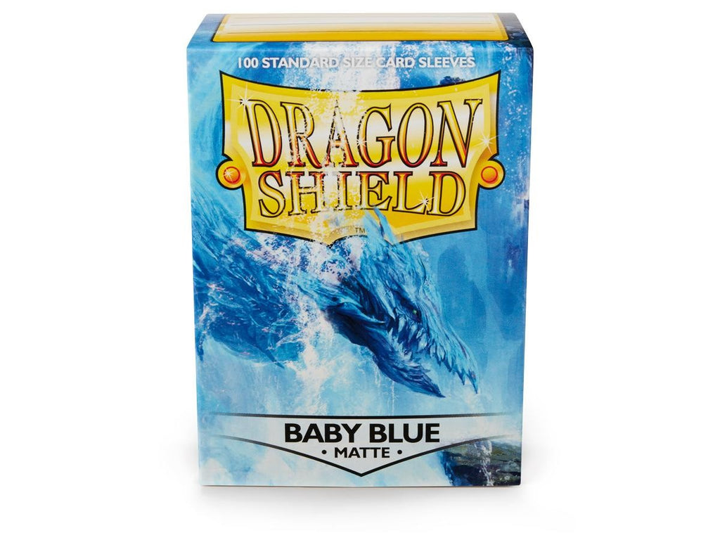 Sleeves: Dragon Shield - Standard, Matte Baby Blue [x100] (لوازم لعبة لوحية)