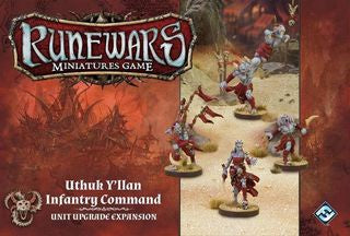 Runewars Minis - Uthuk Y'llan Infantry Command (إضافة للعبة المجسمات)