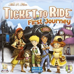 Ticket to Ride: First Journey Europe  (اللعبة الأساسية)