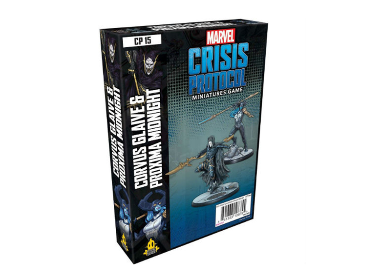 Marvel: Crisis Protocol - Corvus Glaive and Proxima Midnight (مجسمات لألعاب تبادل الأدوار)