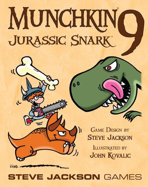 Munchkin - Vol 09: Jurassic Snark (إضافة لعبة)