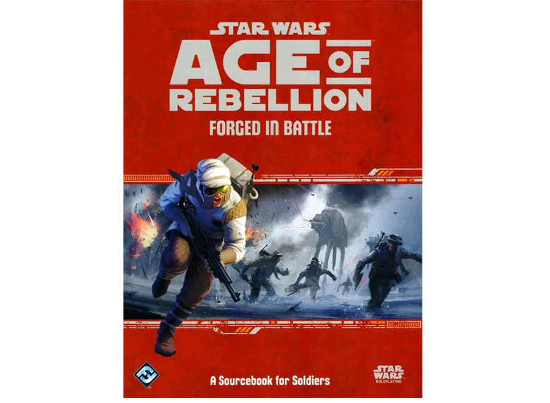 Star Wars: RPG - Age of Rebellion - Supplements - Forged in Battle (لوازم للعبة تبادل الأدوار)
