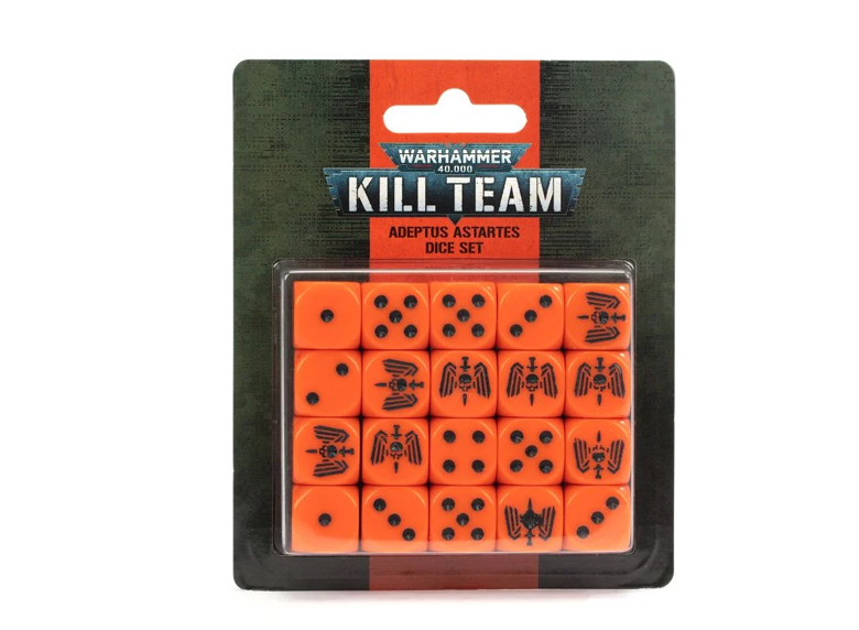 WH 40K: Kill Team - Adeptus Astartes Dice Set (لوازم لعبة لوحية)