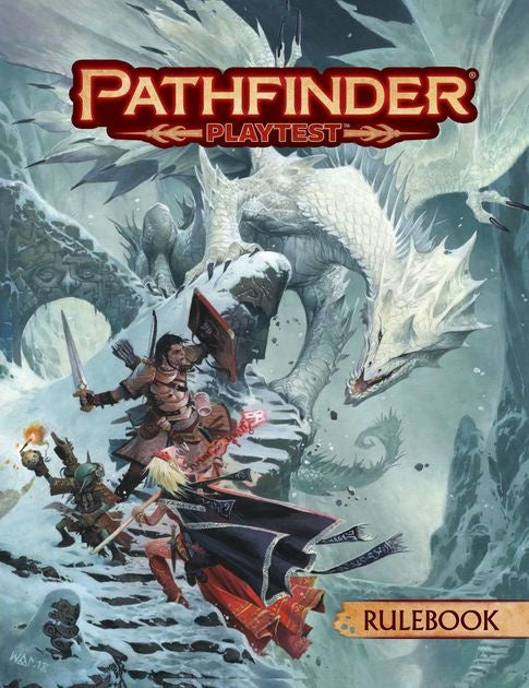 Pathfinder [2nd. Ed.] RPG: Playtest - Rulebook [Hardcover] (لعبة تبادل الأدوار)