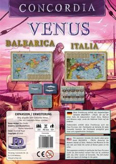Concordia: Venus - Balearica & Italia (إضافة لعبة)