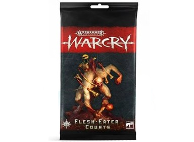 WH AoS: Warcry - Flesh-Eater Courts Cards (إضافة للعبة المجسمات)