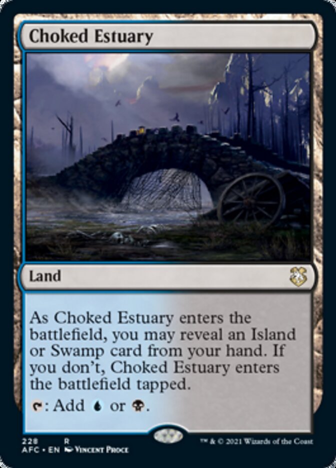 Choked Estuary [Dungeons & Dragons: Adventures in the Forgotten Realms Commander]