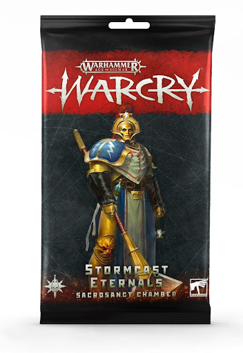WH AoS: Warcry - Stormcast Eternals Sancrosanct Cards (إضافة للعبة المجسمات)