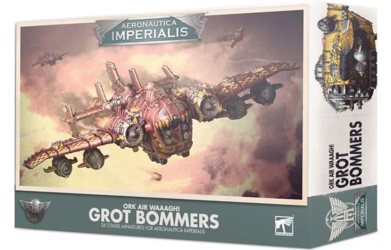 WH 40K: Aeronautica Imperialis - Ork Air Waaagh! Grot Bommers (إضافة للعبة المجسمات)