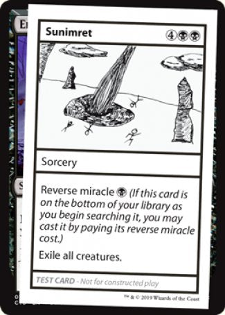 Sunimret (2021 Edition) [Mystery Booster Playtest Cards]
