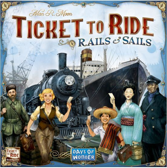 Ticket to Ride: Rails & Sails  (اللعبة الأساسية)