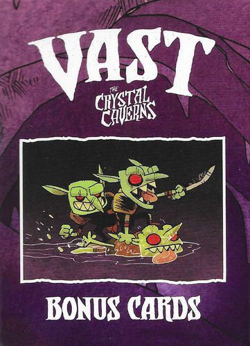 Vast: The Crystal Caverns - Bonus Cards (إضافة لعبة)