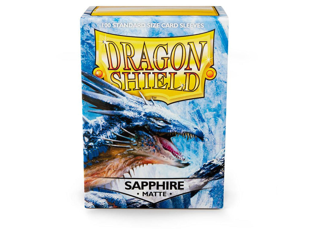 Sleeves: Dragon Shield - Standard, Matte Sapphire [x100] (لوازم لعبة لوحية)