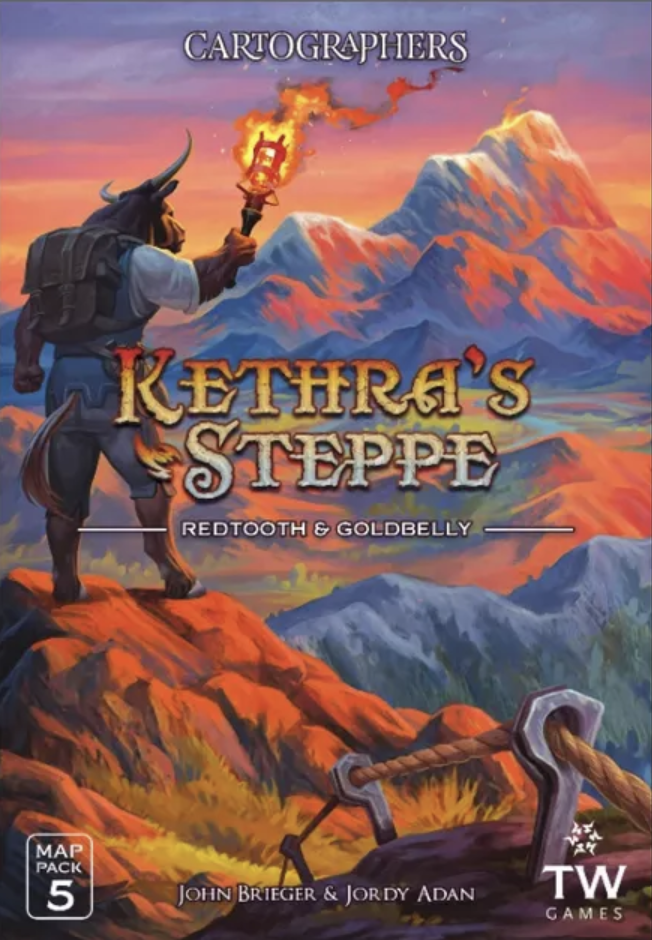 Cartographers: Map Pack 5 - Kethra's Steppe (إضافة لعبة)