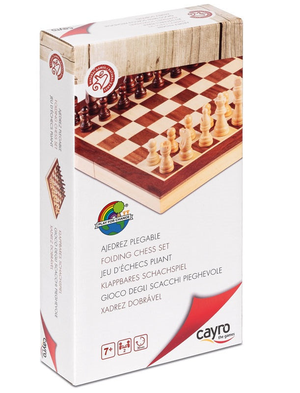 Chess Set: Cayro - Magnetic Foldable (اللعبة الأساسية)