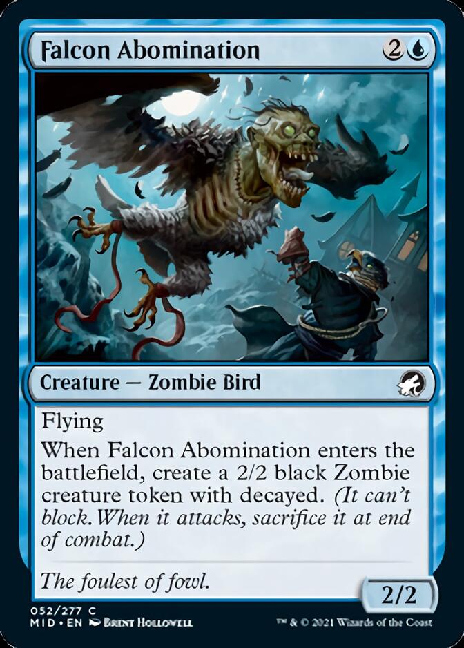 Falcon Abomination [Innistrad: Midnight Hunt]
