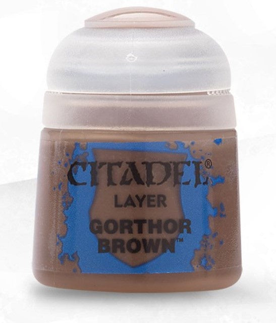 Citadel: Layer Paints, Gorthor Brown (صبغ المجسمات)