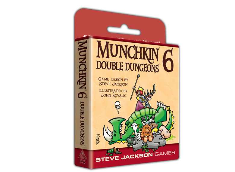 Munchkin - Vol 06: Double Dungeons (إضافة لعبة)