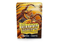 Sleeves: Dragon Shield - Japanese Size - Matte (x60) - Orange (لوازم لعبة لوحية)