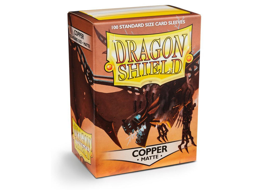 Sleeves: Dragon Shield - Standard, Matte Copper [x100] (لوازم لعبة لوحية)