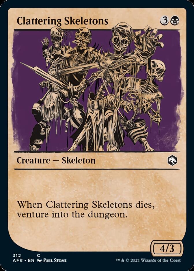 Clattering Skeletons (Showcase) [Dungeons & Dragons: Adventures in the Forgotten Realms]
