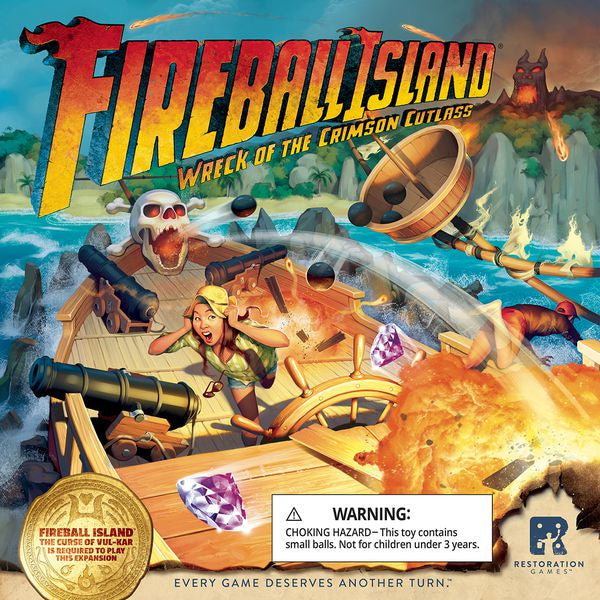 Fireball Island: The Curse of Vul Kar - Wreck of Crimson Cutlass (إضافة لعبة)