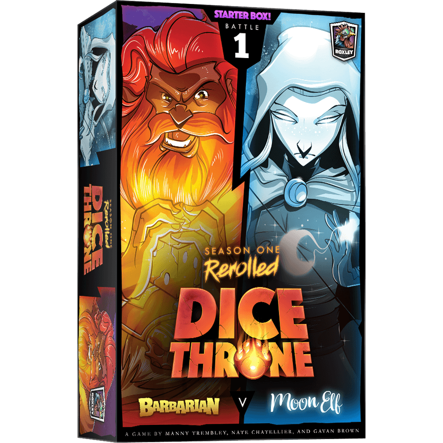 Dice Throne: Season 01 ReRolled - Barbarian vs. Moon Elf