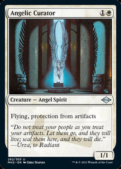 Angelic Curator (Etched Foil) [Modern Horizons 2]