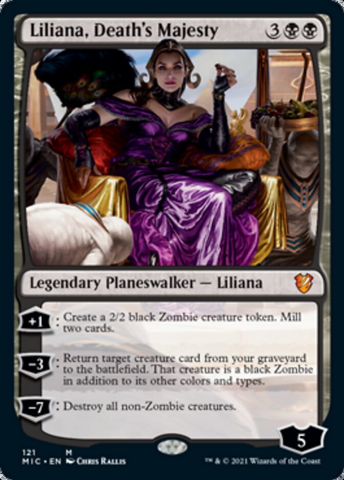 Liliana, Death's Majesty [Innistrad: Midnight Hunt Commander]