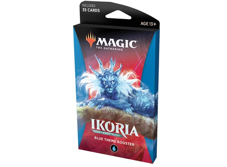MTG: Ikoria - Lair of Behemoths [Theme Booster] - Blue (ألعاب تداول البطاقات )