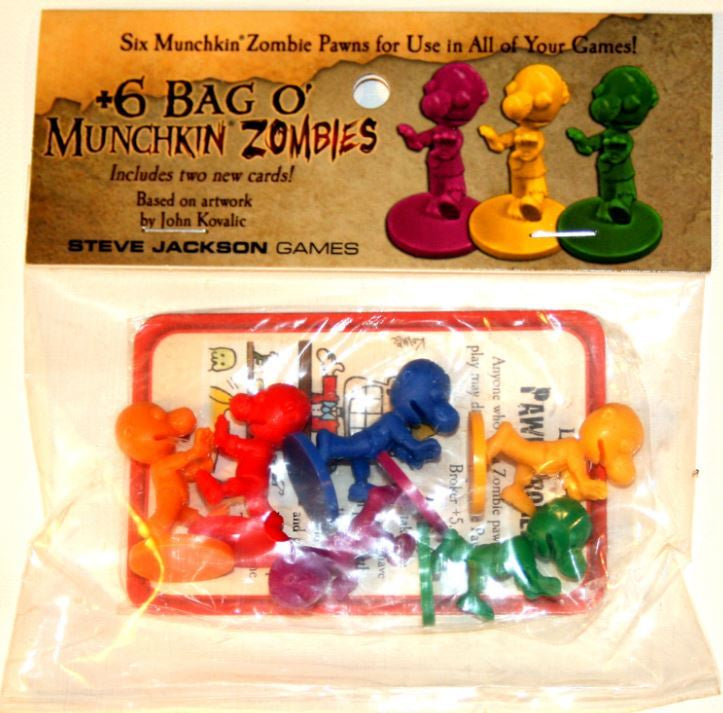 Munchkin: Bag O' Munchkins - Zombies (لوازم لعبة لوحية)
