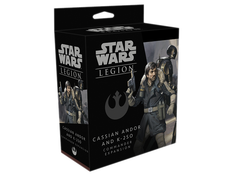 Star Wars: Legion - Rebel Alliance - Cassian Andor and K-2SO (إضافة للعبة المجسمات)