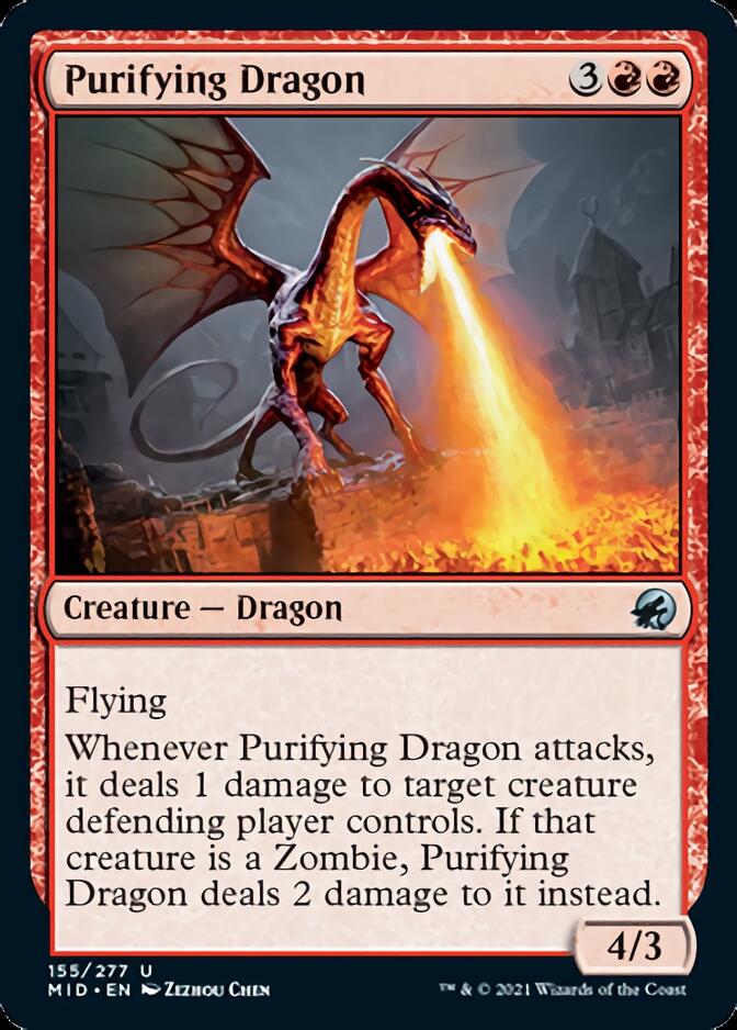 Purifying Dragon [Innistrad: Midnight Hunt]