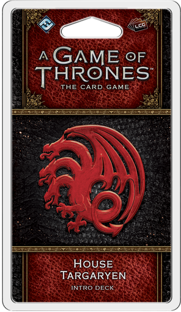 GOT LCG [2nd Ed]: Intro Decks 07 - House Targaryen Deck (إضافة للعبة البطاقات الحية)