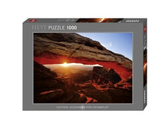 Jigsaw Puzzle: HEYE - Mesa Arch [1000 Pieces] (أحجية الصورة المقطوعة)