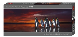 Jigsaw Puzzle: HEYE - AvH - King Penguins [1000 Pieces] (أحجية الصورة المقطوعة)