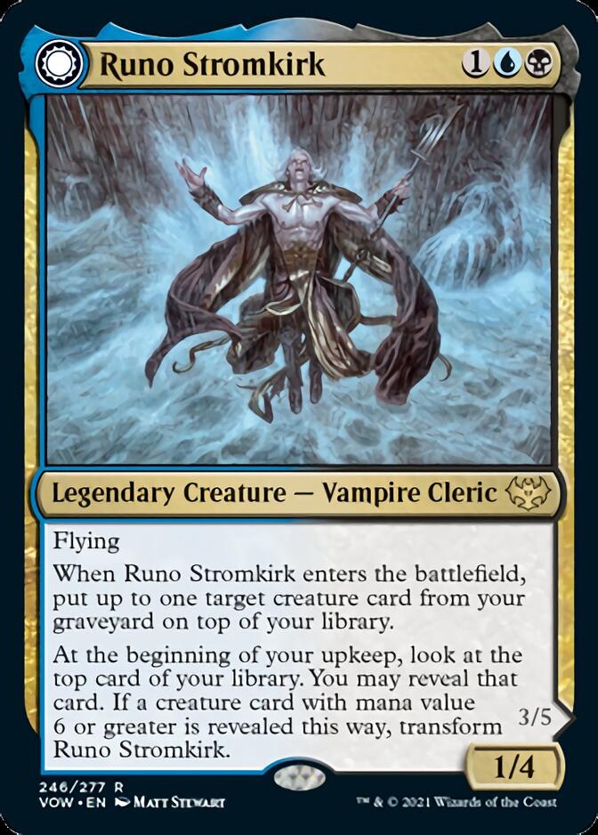 Runo Stromkirk // Krothuss, Lord of the Deep [Innistrad: Crimson Vow]