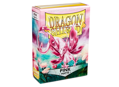 Sleeves: Dragon Shield - Japanese Size - Matte [x60], Pink (لوازم لألعاب تداول البطاقات )