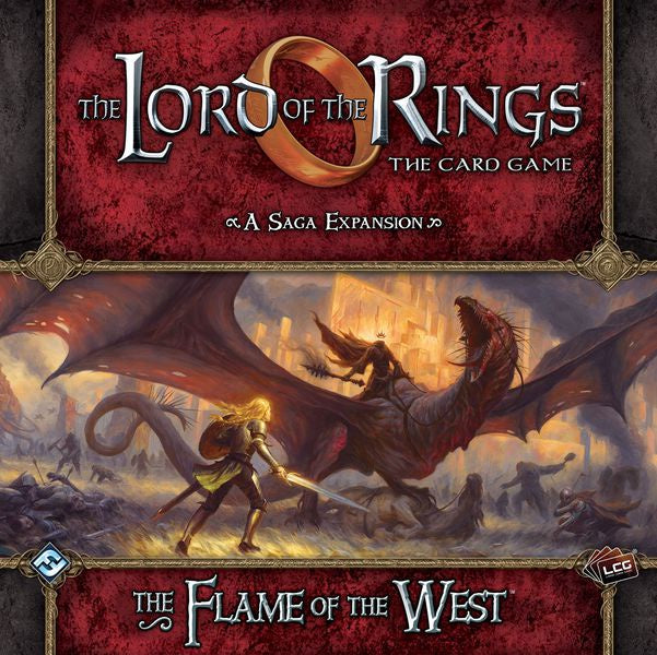 LOTR LCG: Saga Expansion 07 - The Flame of the West (إضافة للعبة البطاقات الحية)