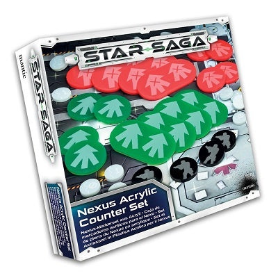 Star Saga - Nexus Acrylic Counter Set (لوازم لعبة لوحية)