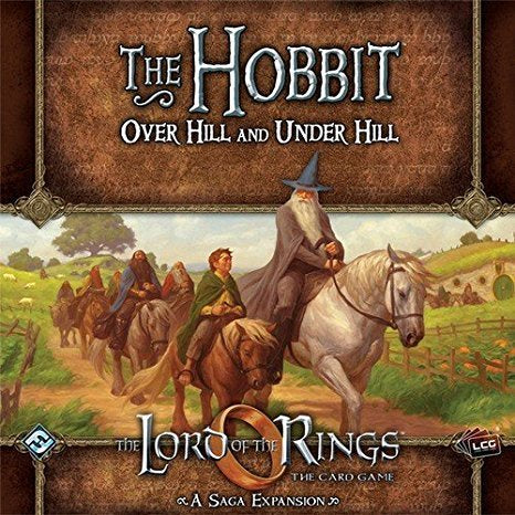 LOTR LCG: Saga Expansion 01 - The Hobbit: Over Hill and Under (إضافة للعبة البطاقات الحية)