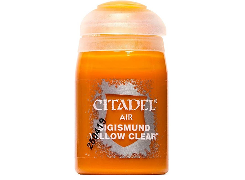 Citadel: Air Paints, Sigismund Yellow Clear (صبغ المجسمات)