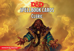 D&D RPG: Spellbook Cards - Cleric (لوازم للعبة تبادل الأدوار)