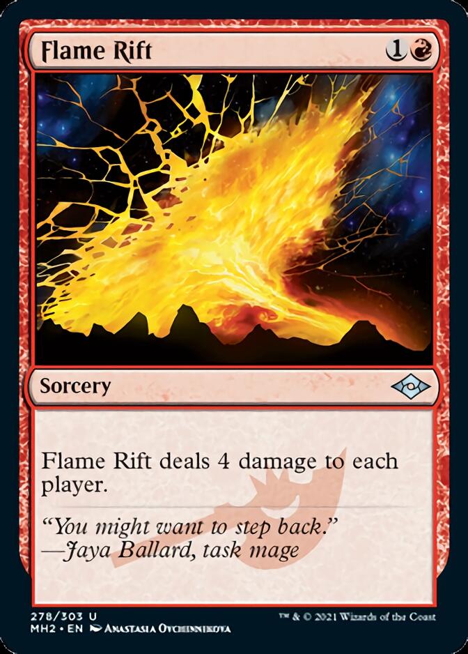 Flame Rift (Etched Foil) [Modern Horizons 2]