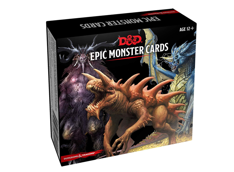 D&D RPG: Epic Monsters - Monster Cards (لوازم للعبة تبادل الأدوار)